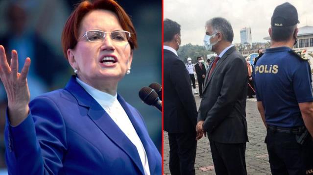 CHP'li başkanın protestosu Meral Akşener'i kızdırdı: Yakışmadı